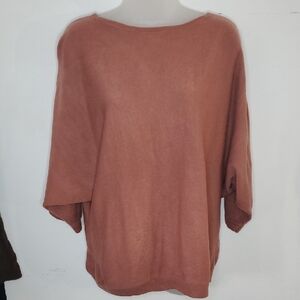 Soho Rich Brown Knit Top